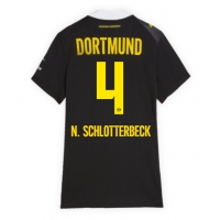 Koszulka piłkarska Borussia Dortmund Nico Schlotterbeck #4 Strój wyjazdowy dla kobiety 2026-27 tanio Krótki Rękaw
